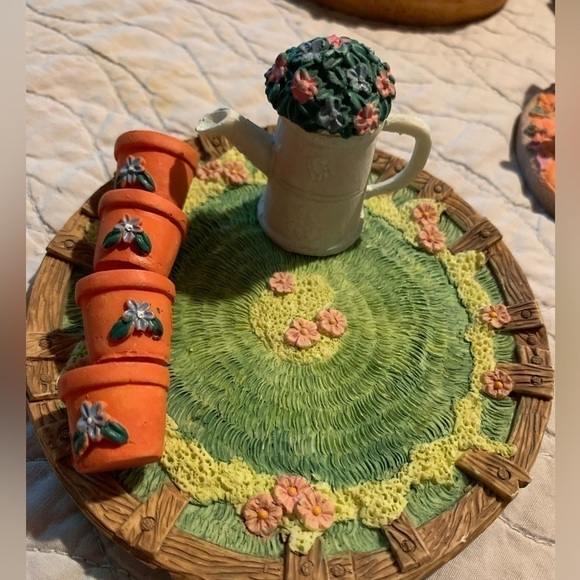 EUC vintage Enesco Mary Rhyner collectible miniature tea sets! 7 sets 40 PIECES! - Picture 16 of 16